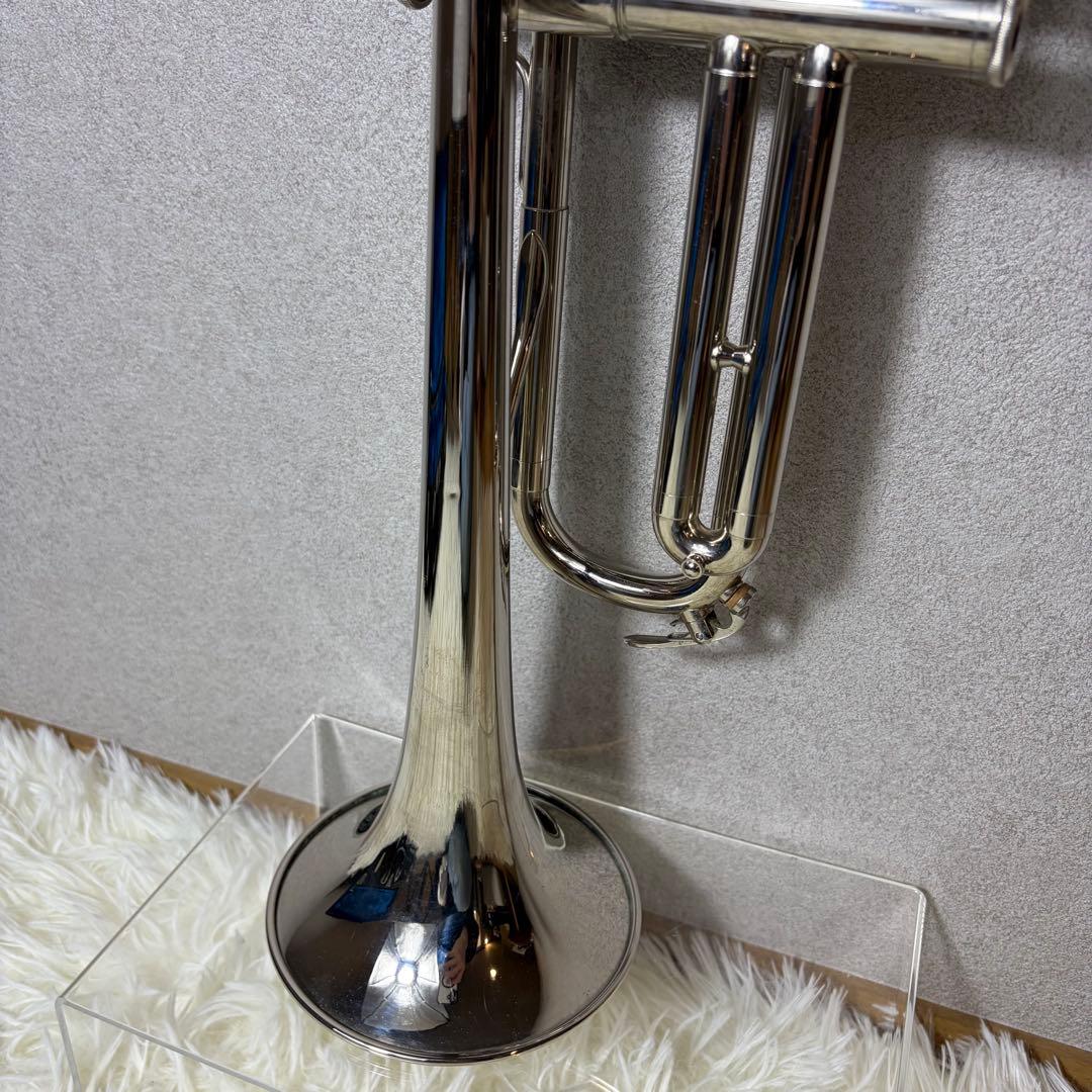 【美品】YAMAHA　YTR-135 B♭トランペット ニッケルメッキ　シルバー