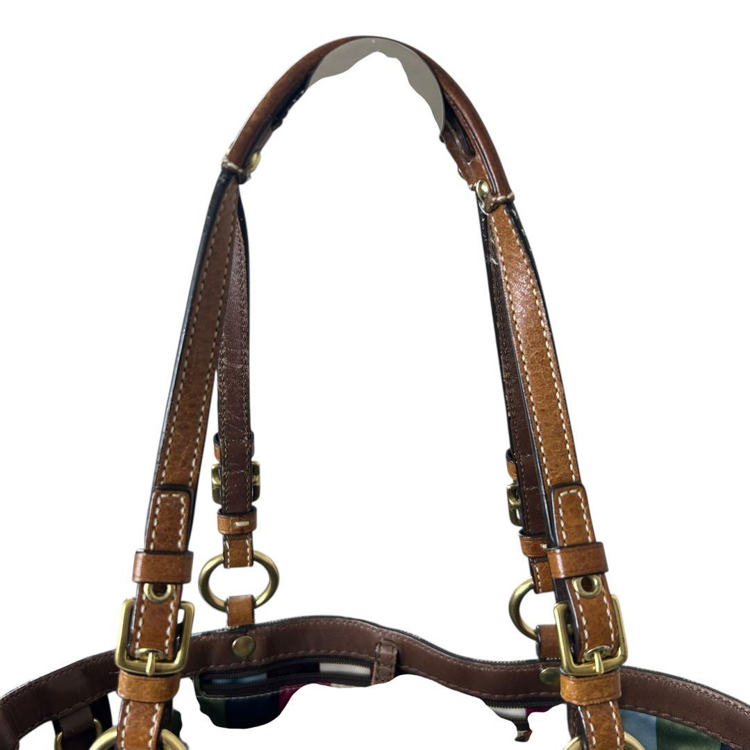 バッグ archive COACH denim tote bag Signature