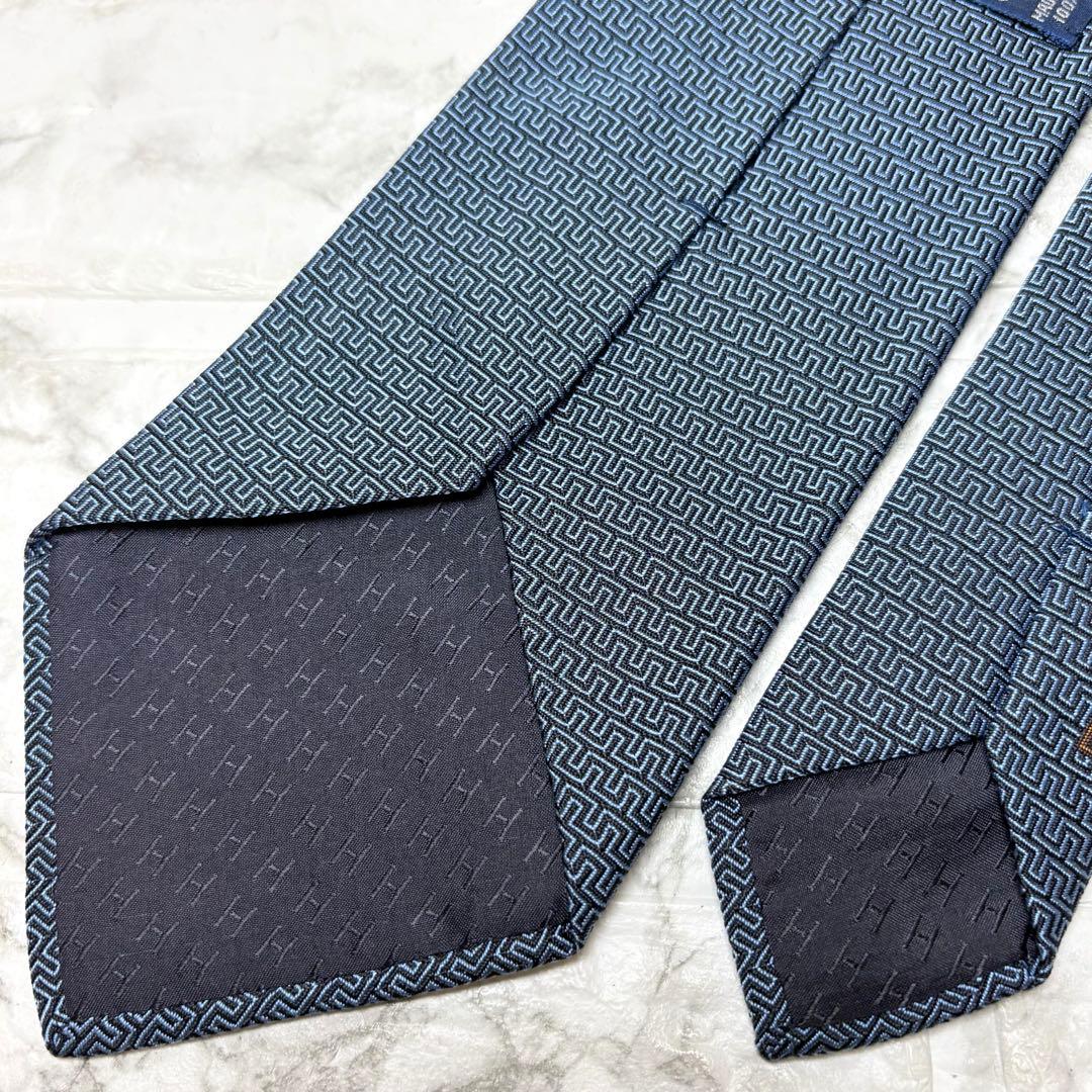 エルメス　HERMES ファソネ　H柄　スーツ　シャツ　カフス　ネクタイピン