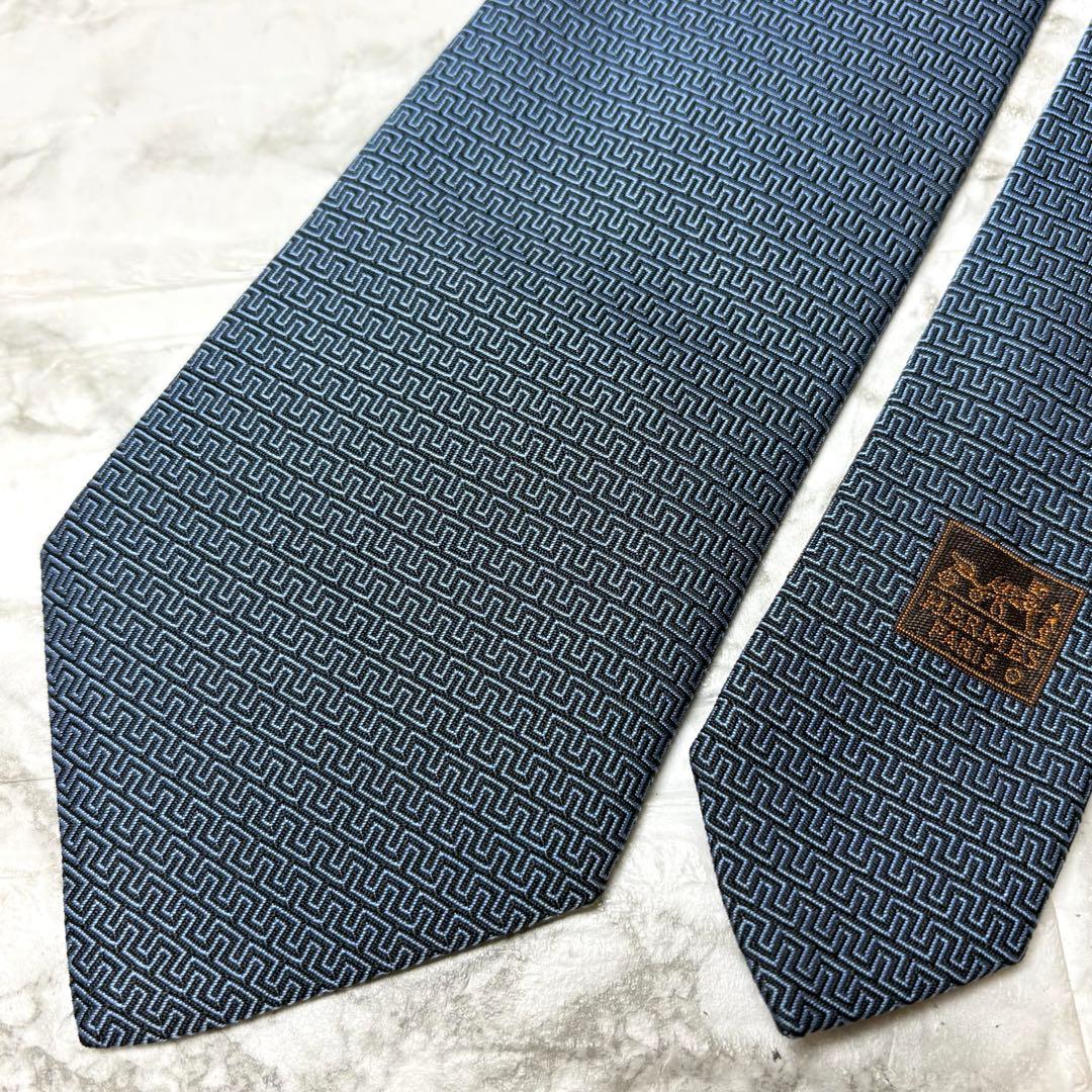 エルメス　HERMES ファソネ　H柄　スーツ　シャツ　カフス　ネクタイピン