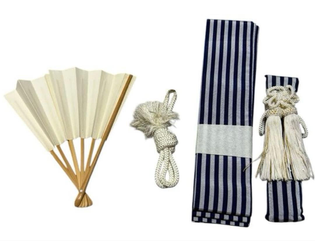 七五三　５歳男の子　羽織、着物、袴小物セット