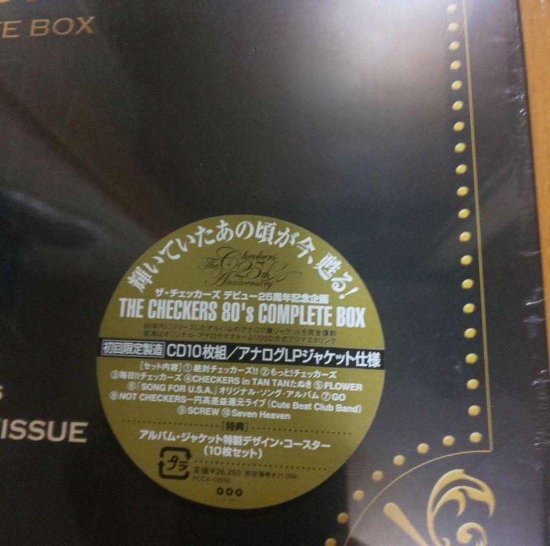 ★新品未開封★未使用THE CHECKERS 80's COMPLETE BOX