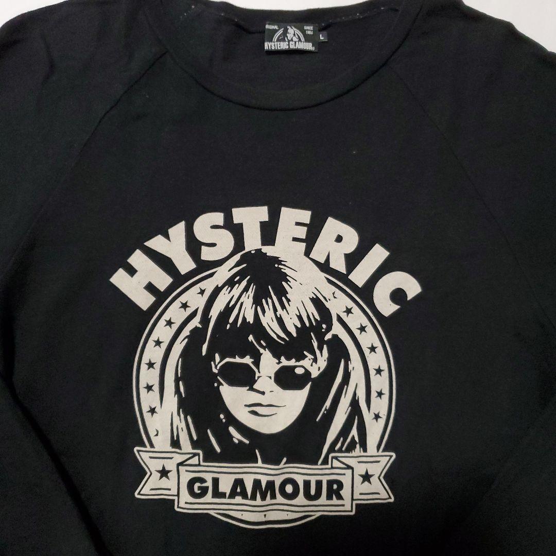 コ*ン様 ヒステリックグラマー　ロングスリーブTシャツ　Lサイズ　ロンT　ラグラ