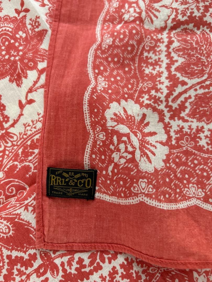 g*a様 新品未使用　ダブルアールエル　RRL バンダナ　ストール