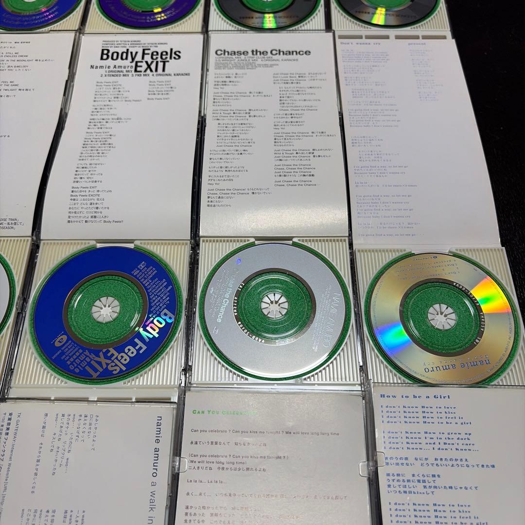 安室奈美恵 シングルCD 8cm 15枚　アルバム4枚セット 初期〜90年代