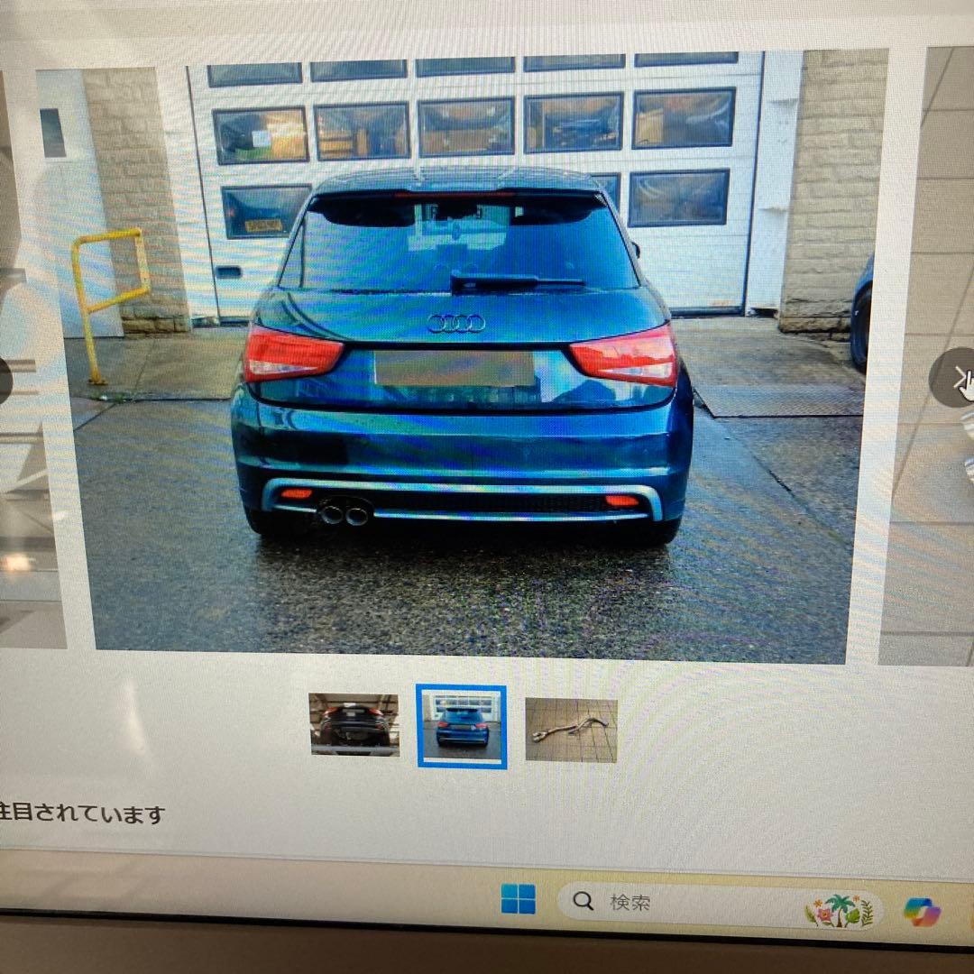 Audi A1 8x 1.4tfsi 社外マフラー