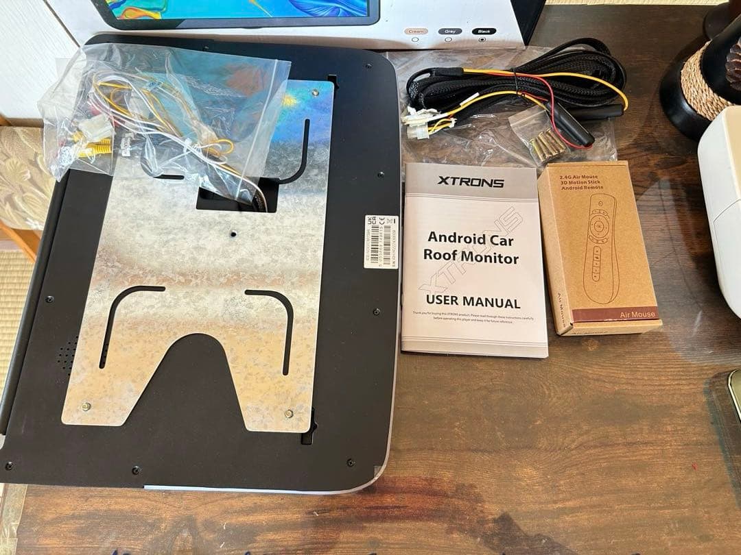 新品未使用☆XTRONS 15インチ フリップダウンモニター HDMI