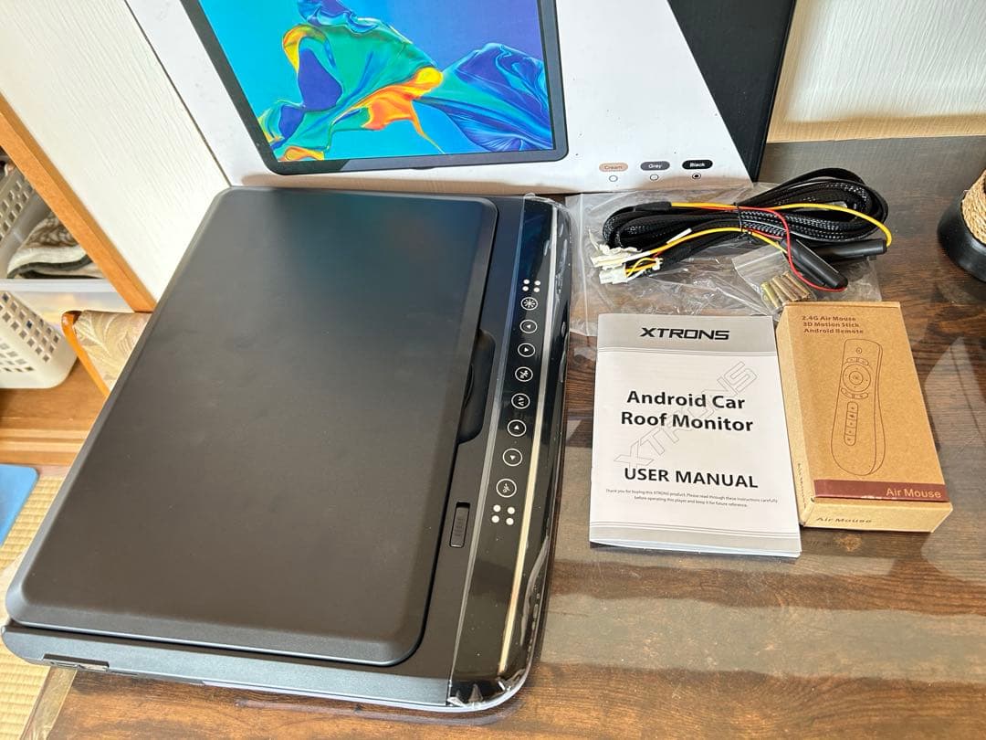 新品未使用☆XTRONS 15インチ フリップダウンモニター HDMI