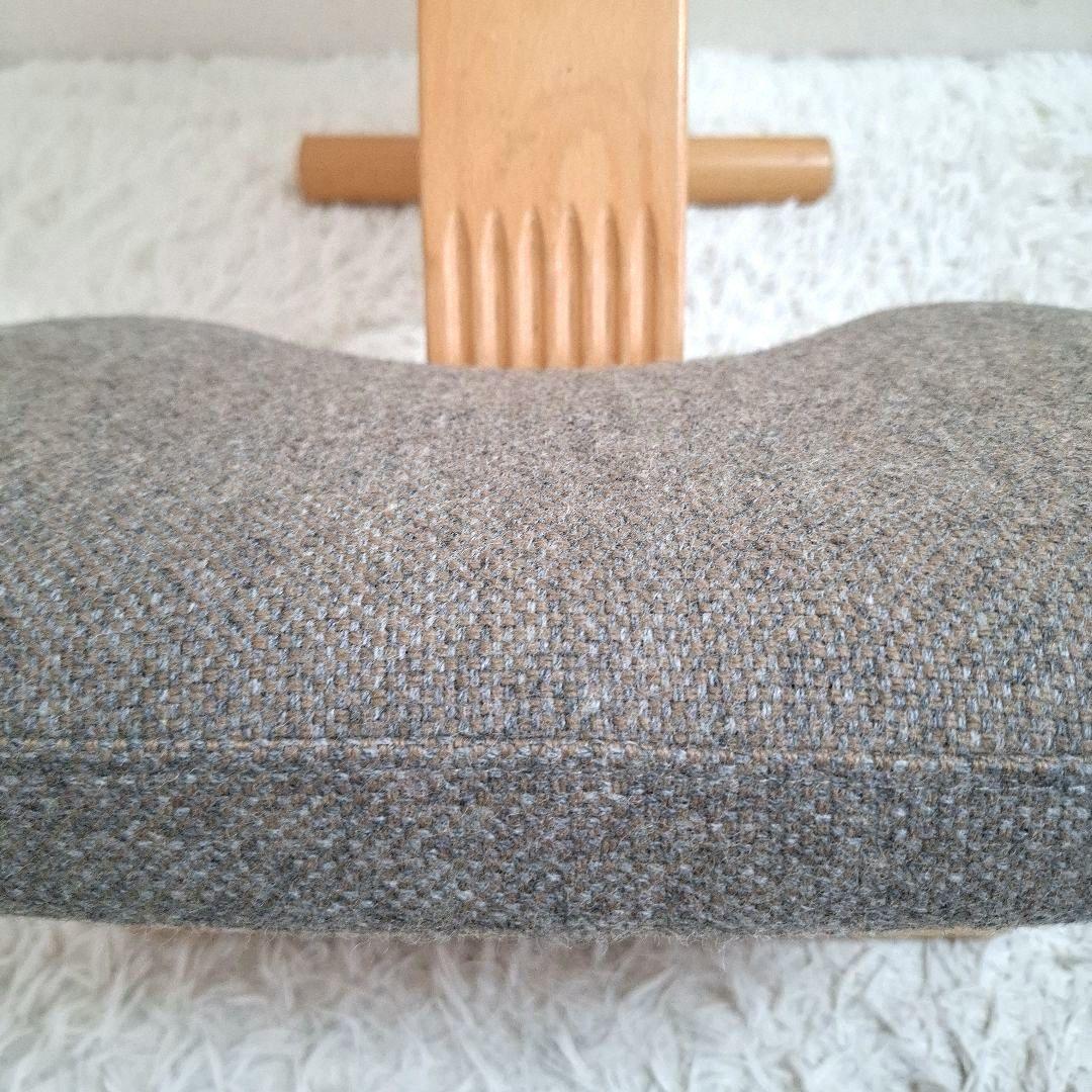 【美品】リボ社 サカモトハウス バランスチェア バランスイージー グレー