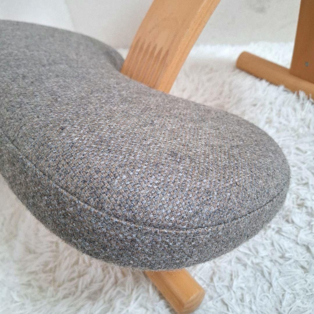【美品】リボ社 サカモトハウス バランスチェア バランスイージー グレー