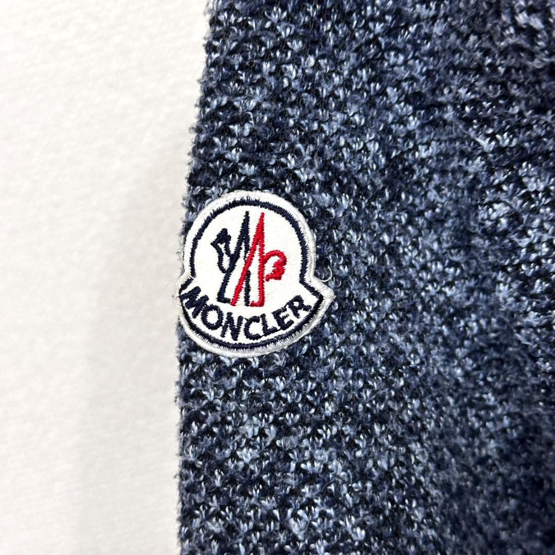MONCLER　カーディガン　青　サイズL　HR1709