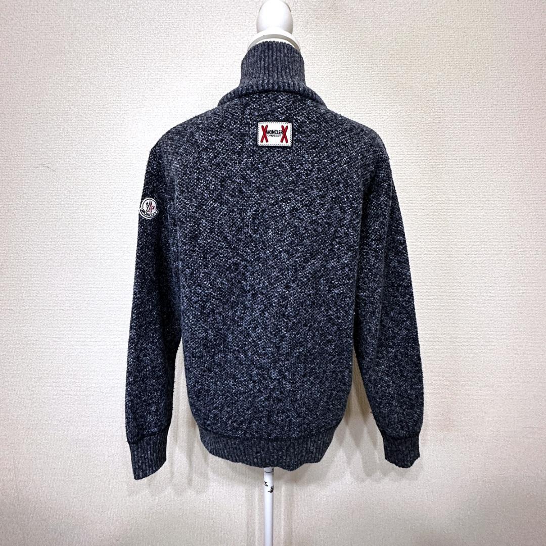 MONCLER　カーディガン　青　サイズL　HR1709