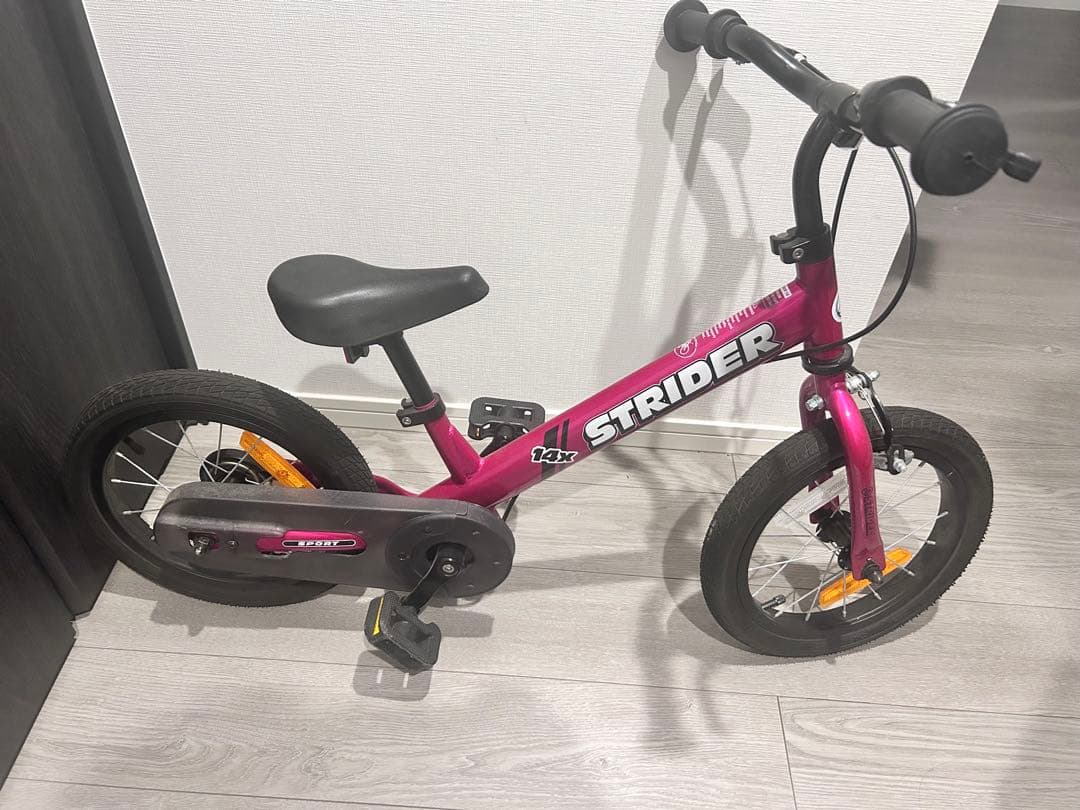 STRIDER 14x バランスバイク ピンク