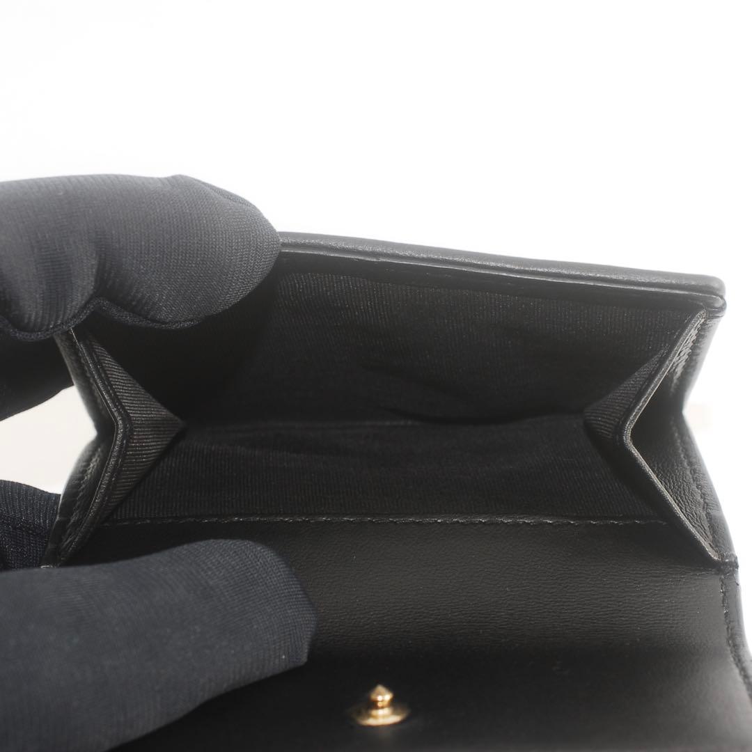 美品＊Lady Dior＊ラムスキン＊ディオール＊ロータスウォレット＊カナージュ