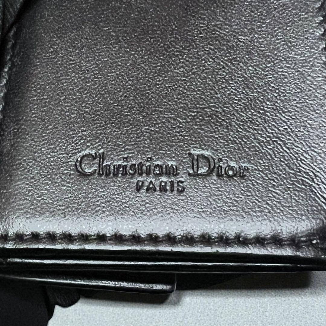 美品＊Lady Dior＊ラムスキン＊ディオール＊ロータスウォレット＊カナージュ
