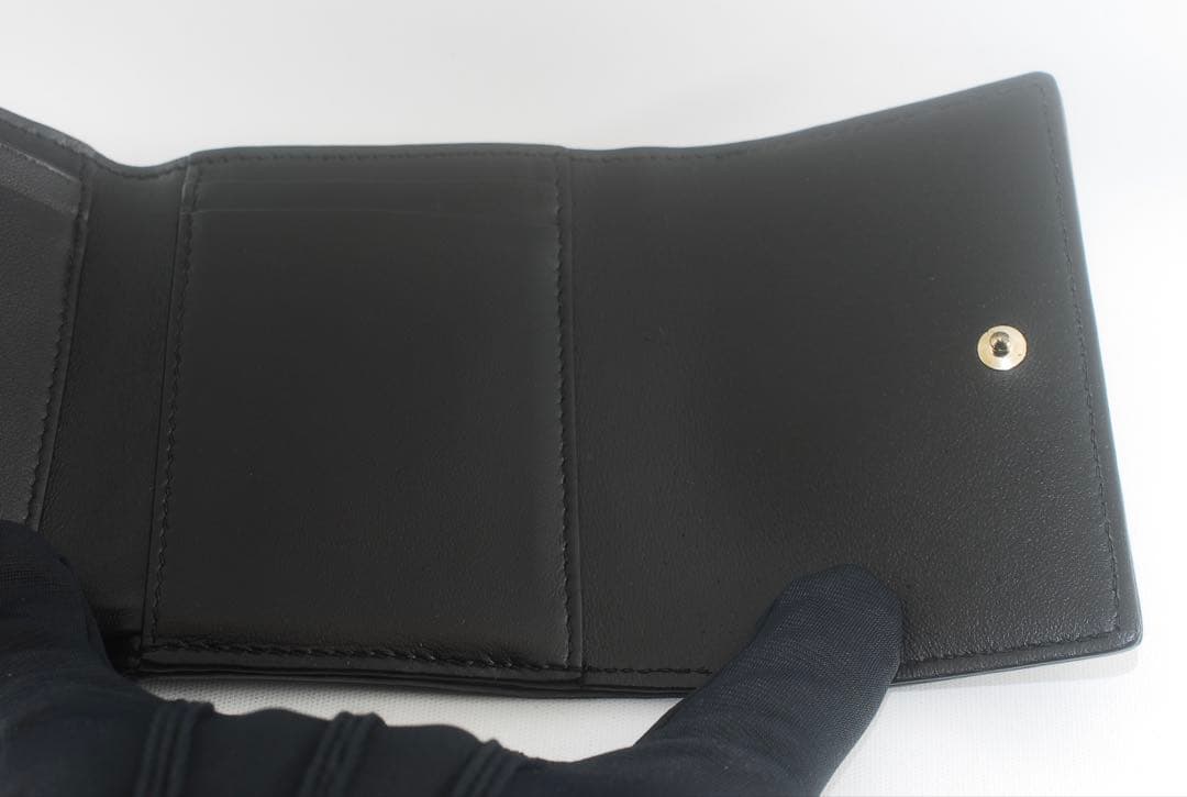 美品＊Lady Dior＊ラムスキン＊ディオール＊ロータスウォレット＊カナージュ