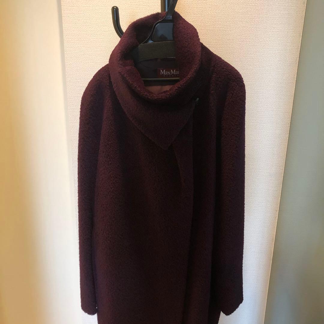 未使用級　MaxMara マックスマーラコート 42 アルパカ　コクーン