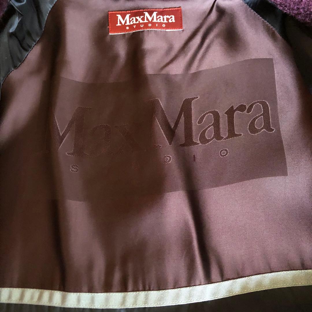 未使用級　MaxMara マックスマーラコート 42 アルパカ　コクーン