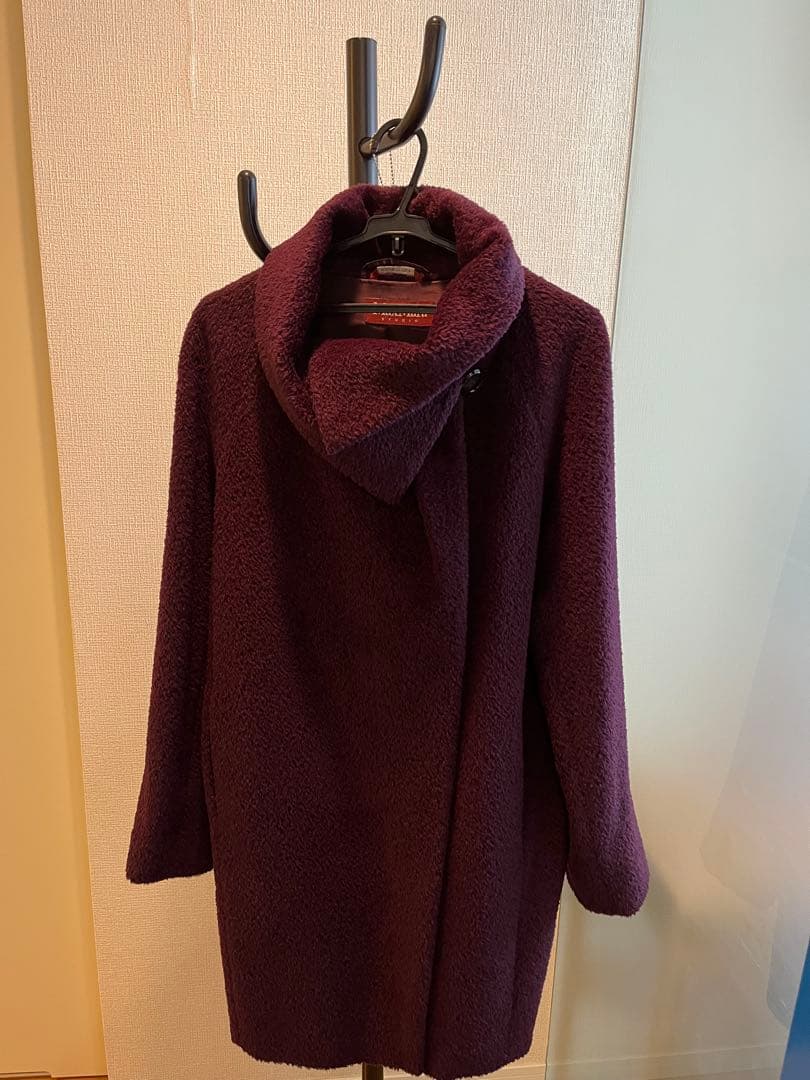 未使用級　MaxMara マックスマーラコート 42 アルパカ　コクーン