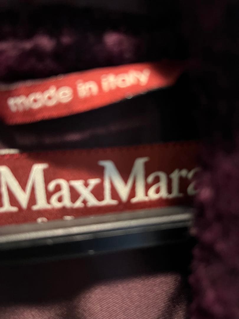 未使用級　MaxMara マックスマーラコート 42 アルパカ　コクーン