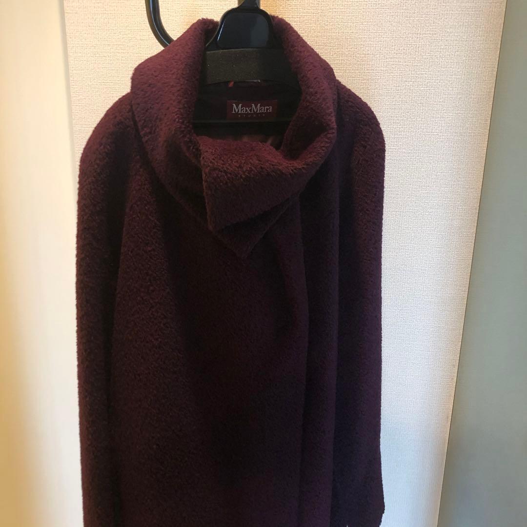未使用級　MaxMara マックスマーラコート 42 アルパカ　コクーン
