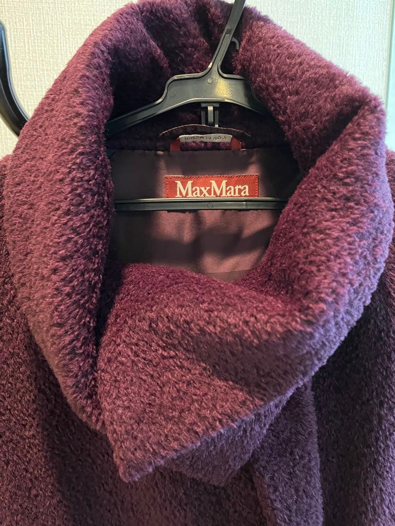 未使用級　MaxMara マックスマーラコート 42 アルパカ　コクーン