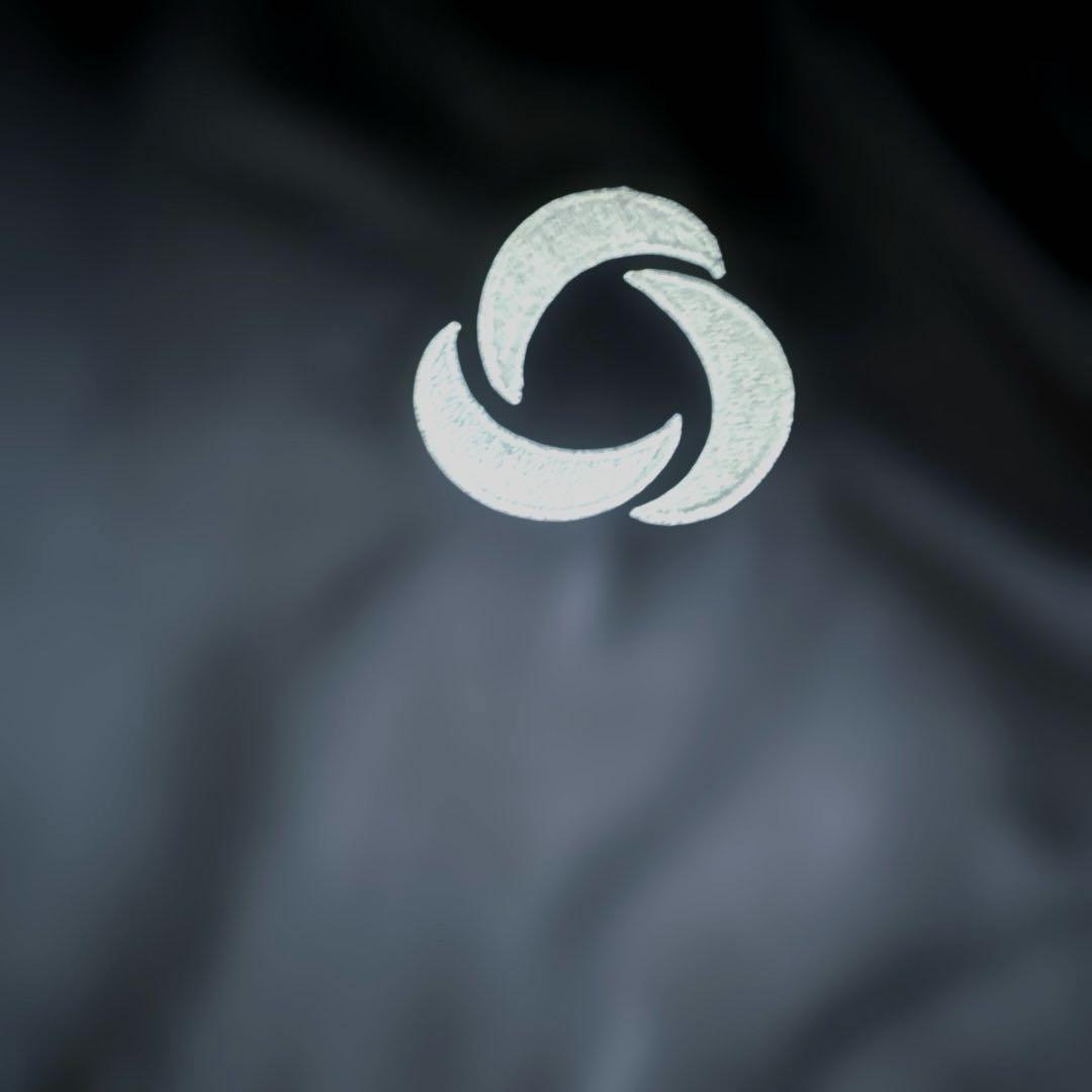 ボネーラ bonera XL ベンチコート ハーフコート　黒 ストライプ