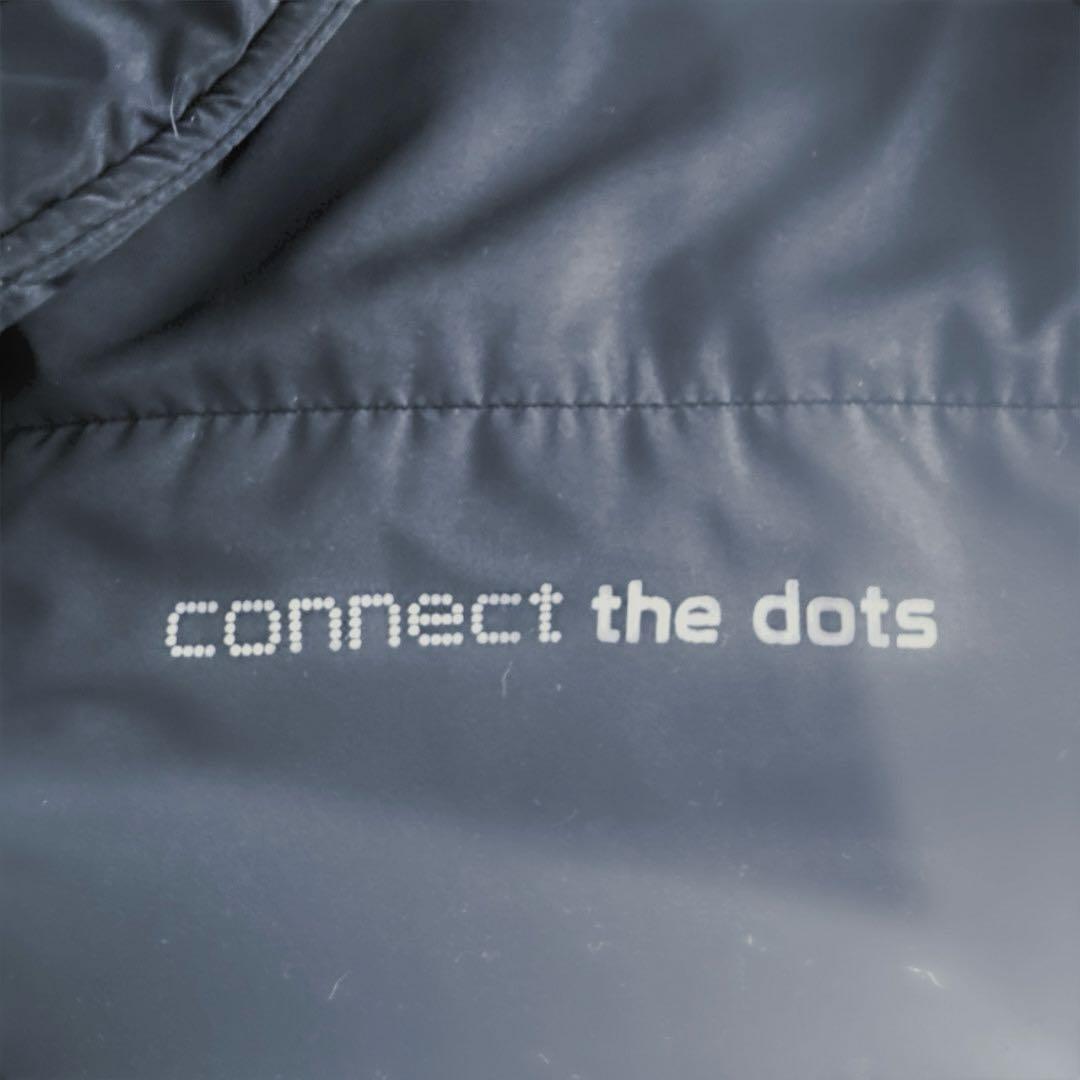 ボネーラ bonera XL ベンチコート ハーフコート　黒 ストライプ