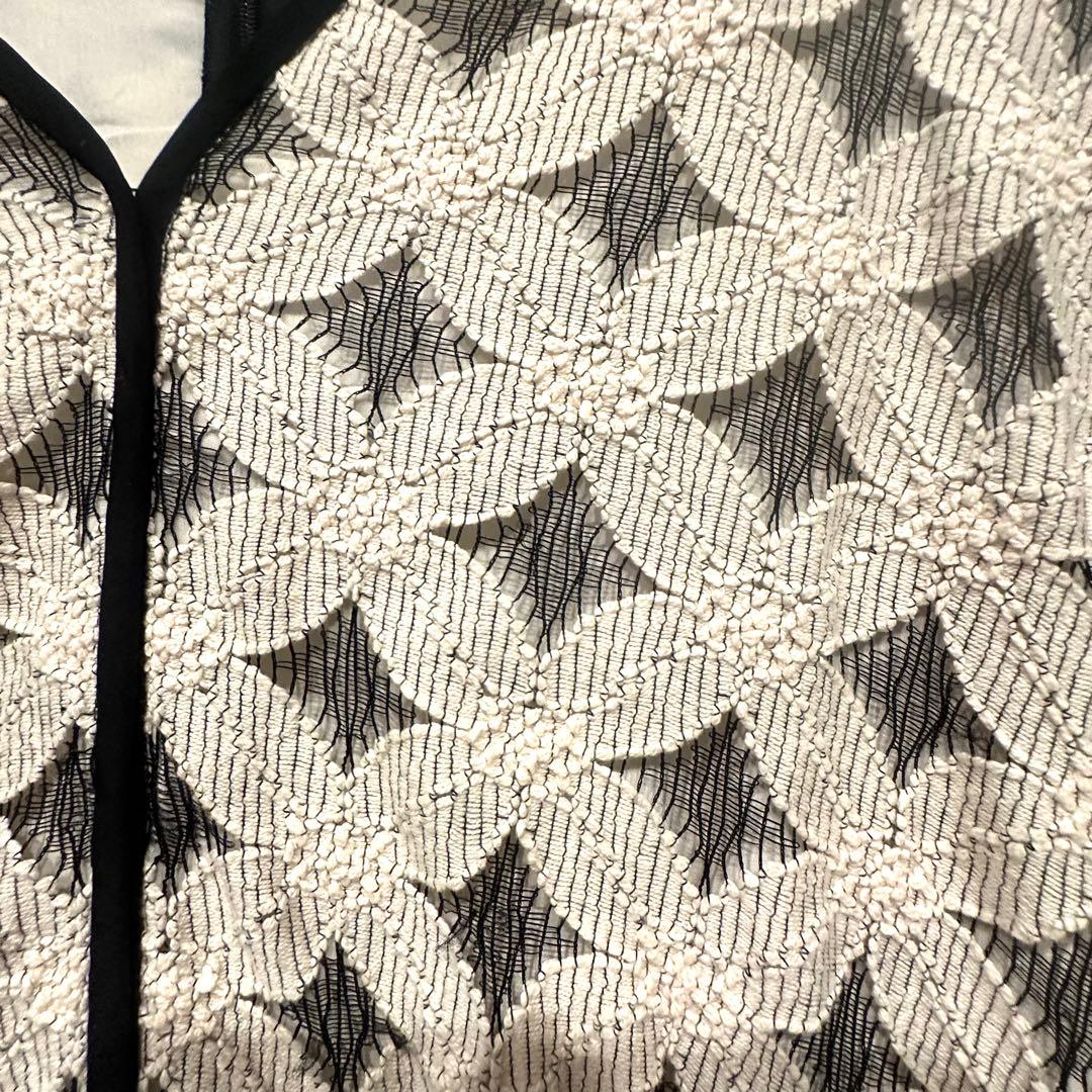 ADAM ET ROPÉ アダムエロペ バルーンスリーブレースドレス　フリー