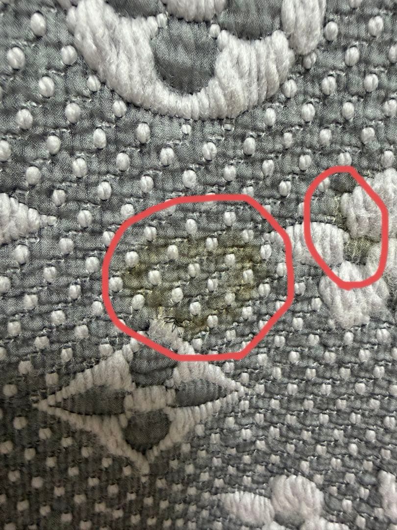 LOUIS VUITTON ルイヴィトン　マフラー（グレー）