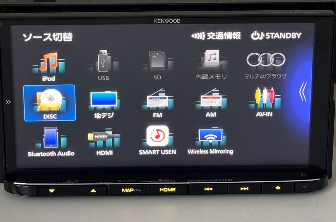 カーナビ KENWOOD MDV-M809HD