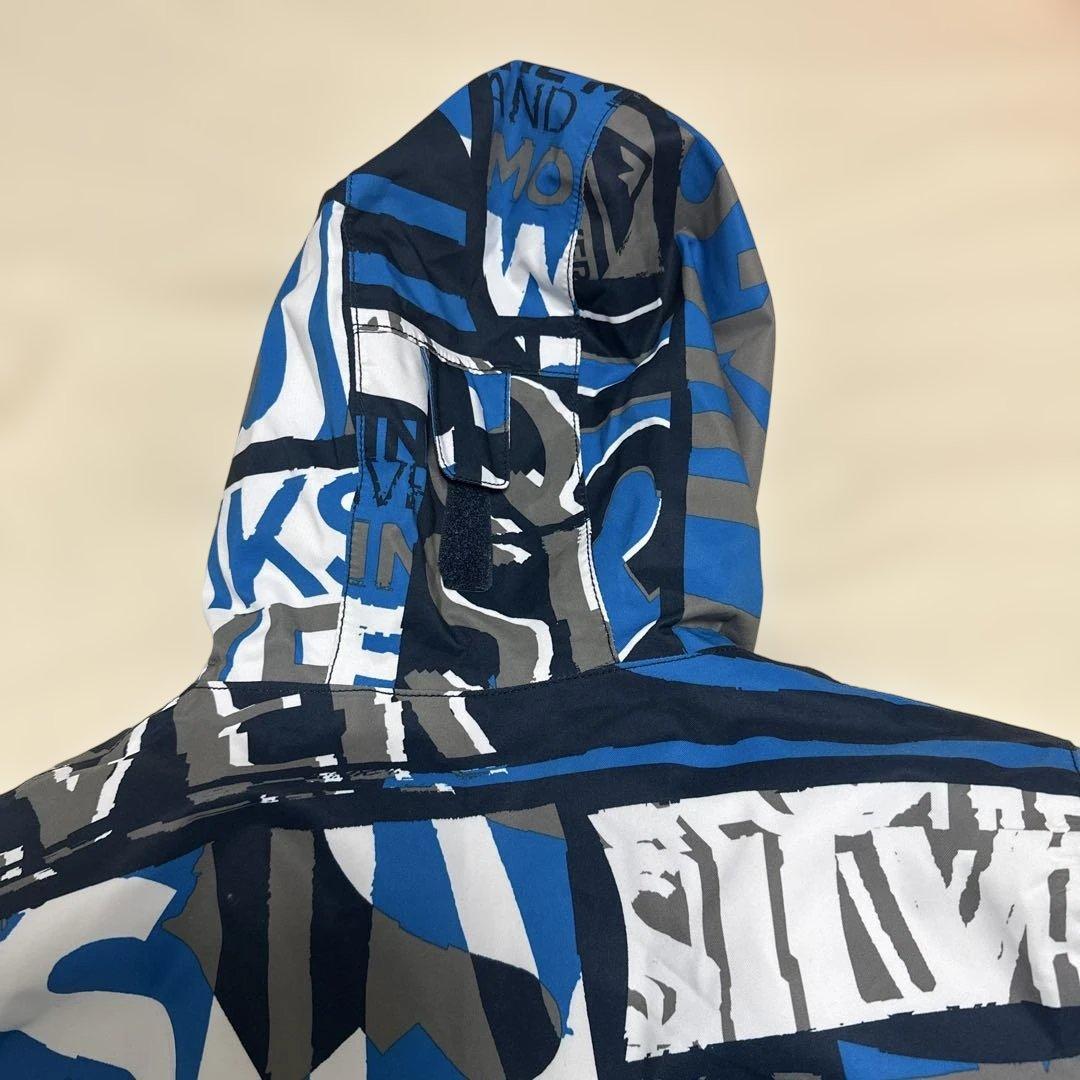 Quiksilver スノーウェア 140 青上下