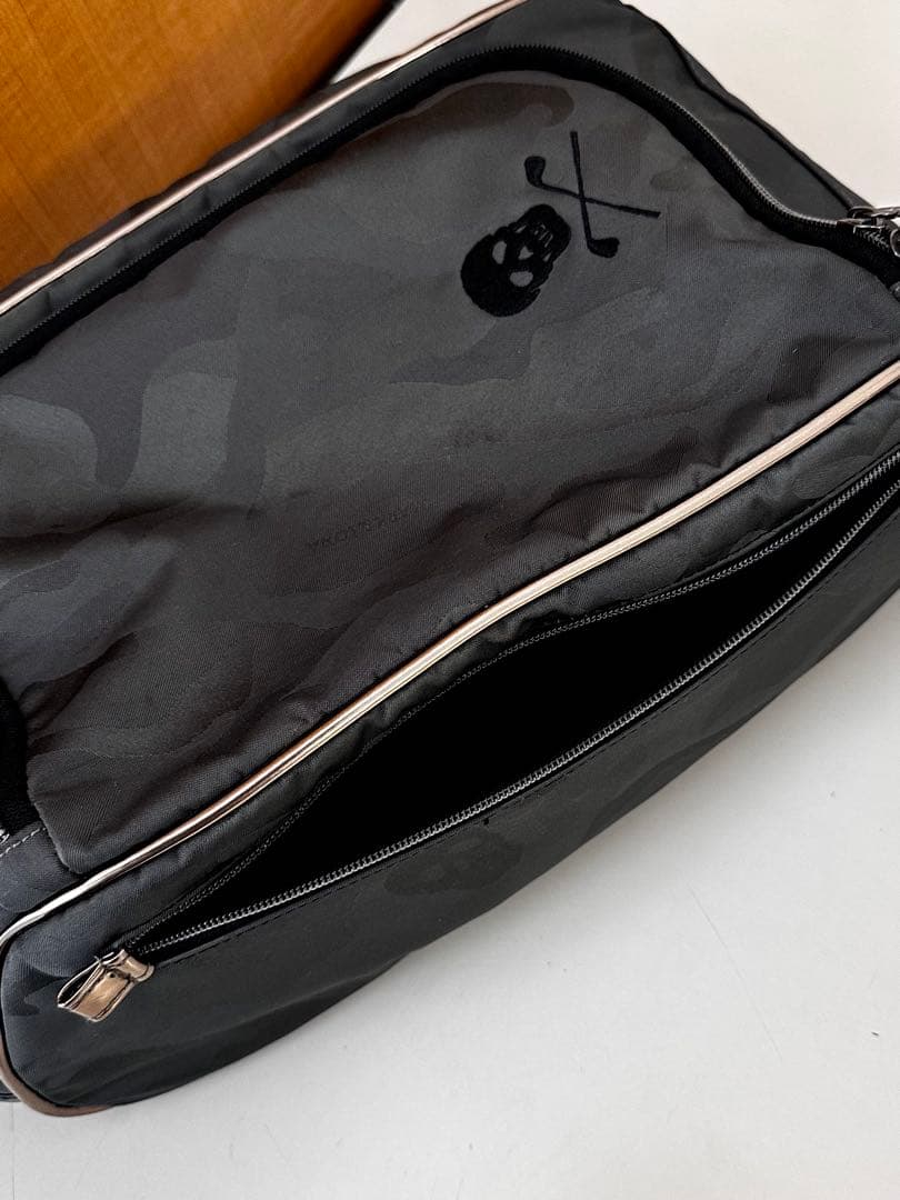 MARK & LONA ★カモ★ブラック★シューズケース★マークアンドロナ★美品