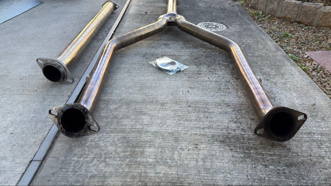 【BRASH】GRX130系 マークX 中間パイプ