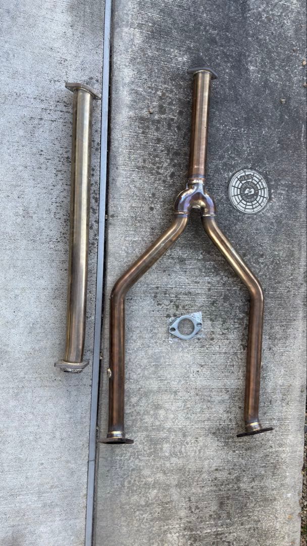 【BRASH】GRX130系 マークX 中間パイプ