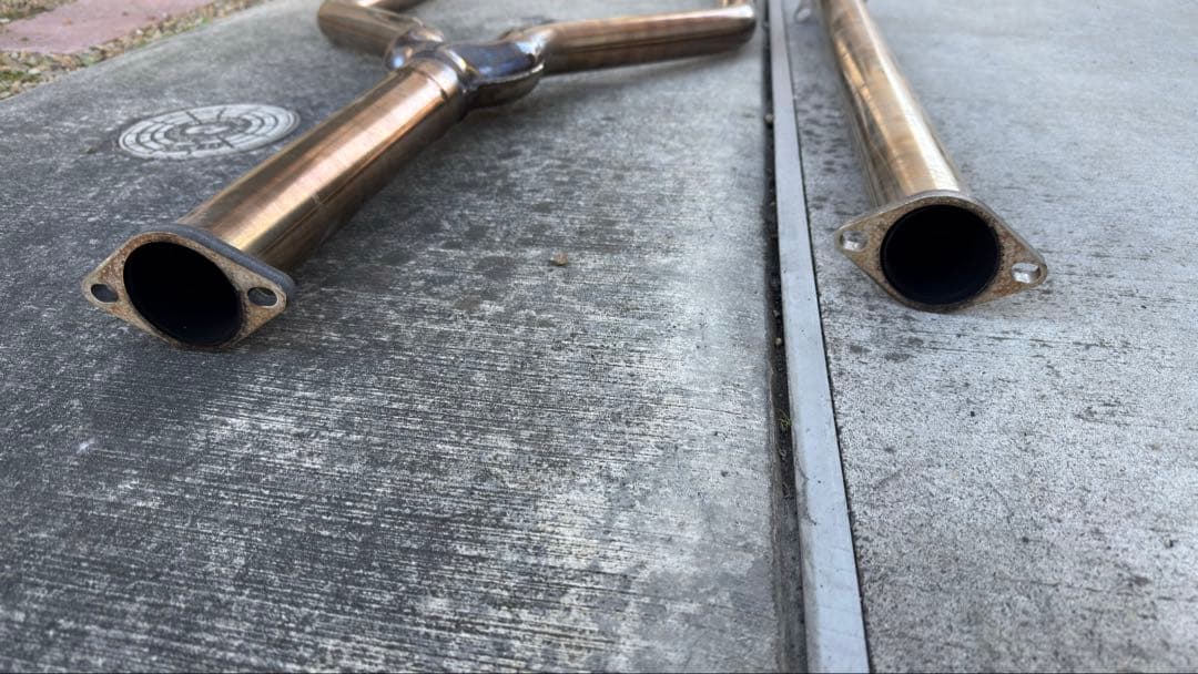 【BRASH】GRX130系 マークX 中間パイプ