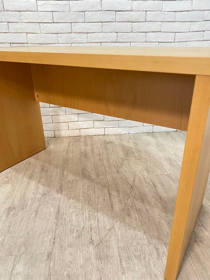 【東京都内23区配送無料】MUJI 無印　デスク　机　木製 学習　書斎　事務所