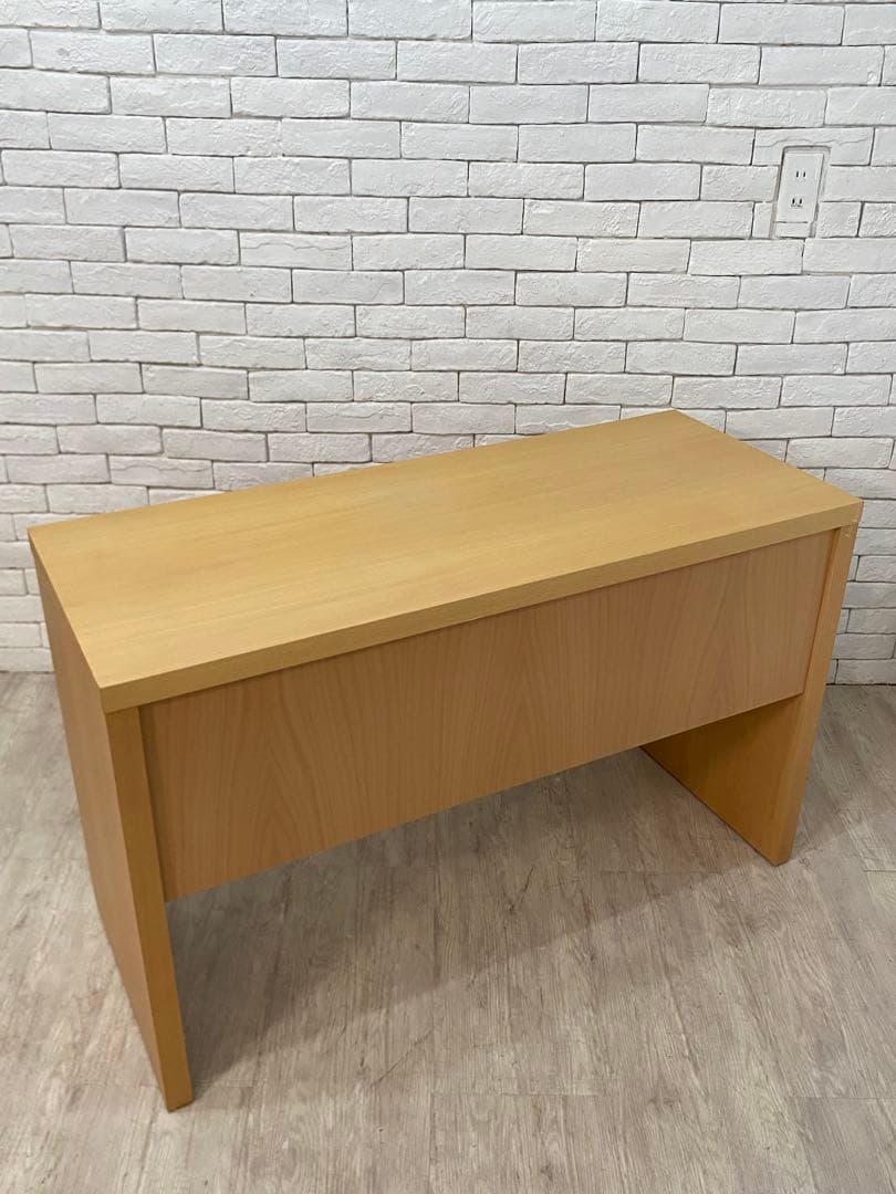 【東京都内23区配送無料】MUJI 無印　デスク　机　木製 学習　書斎　事務所