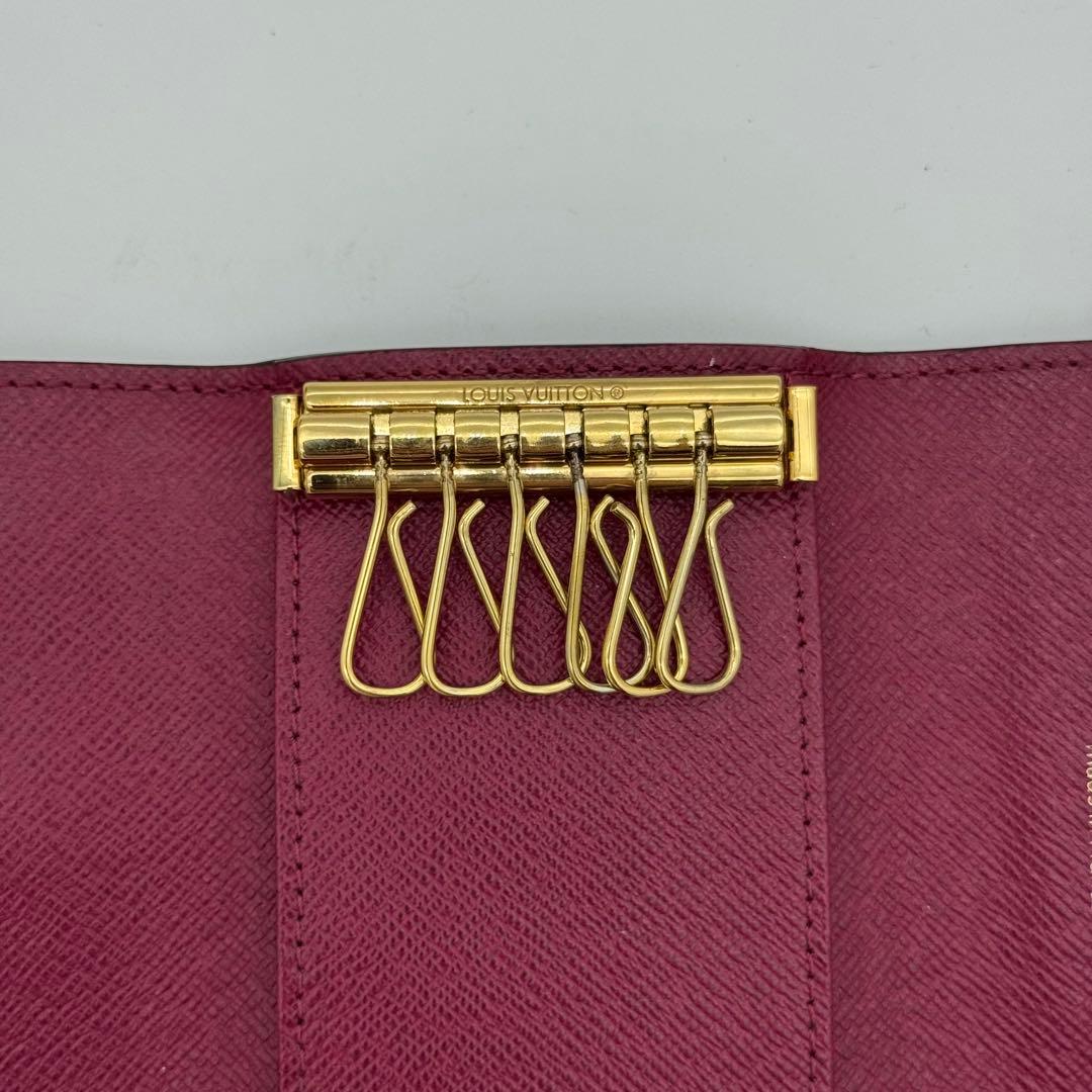 ヴィトン ミュルティクレ6 フューシャ モノグラム キーケース