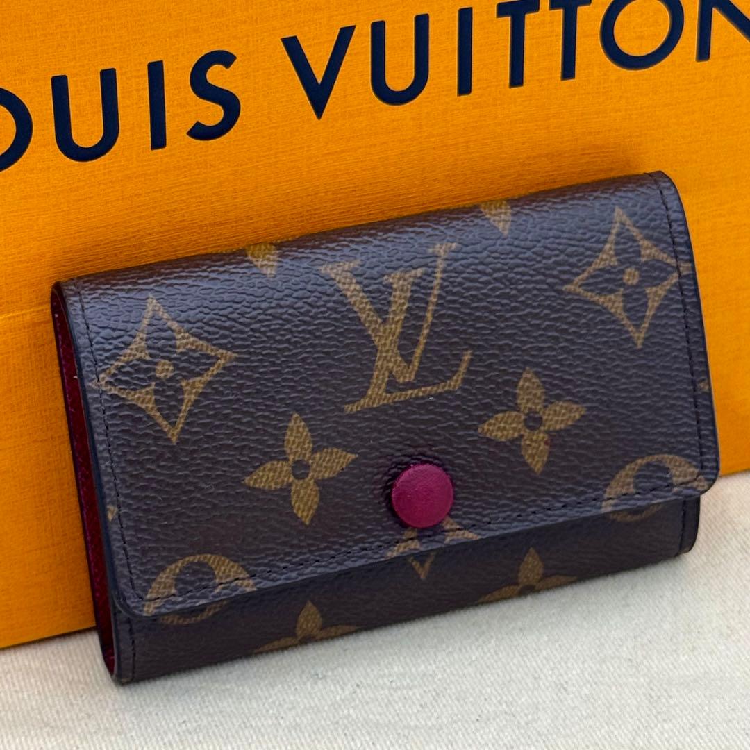 ヴィトン ミュルティクレ6 フューシャ モノグラム キーケース