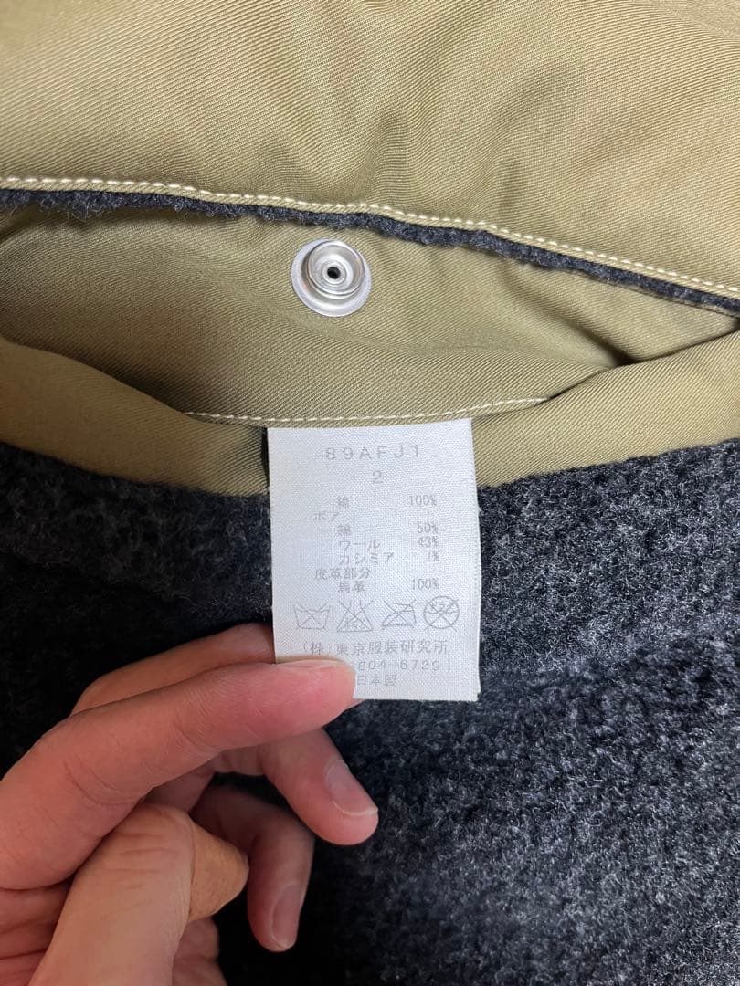 フランクリンテーラード　フライトジャケット　ボア　サイズ2