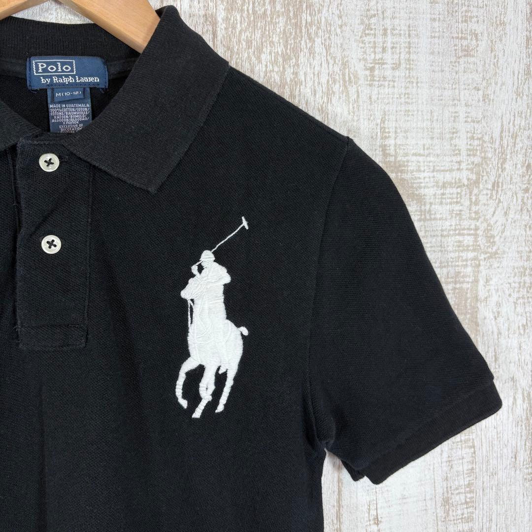 美品 ラルフローレン ビッグポニー ロゴ刺繍 ナンバリング ポロシャツ y2k