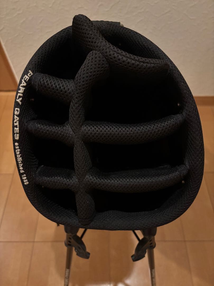 PEARLY GATES パーリーゲイツ スタンド式 キャディバッグ ブラック