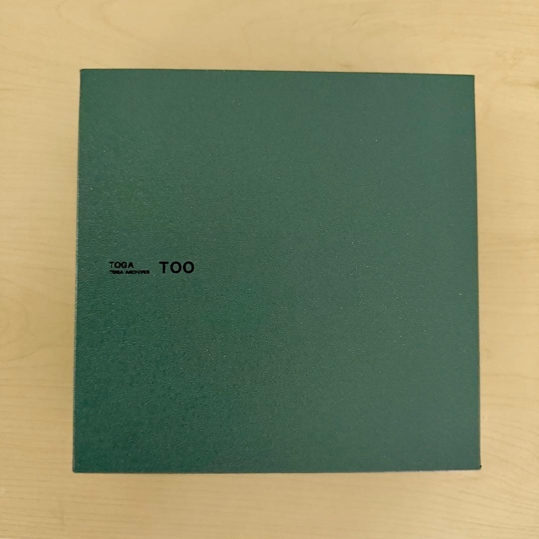 箱・タグ付き【TOGA TOO】レザーヘッドバンド1