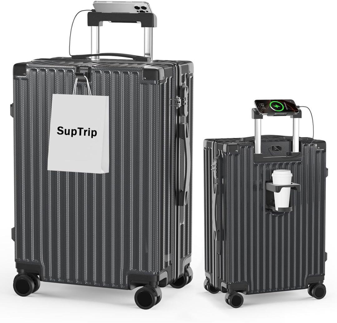 フォロー割適用済み☘️スーツケース 95リットル☘️超軽量 多機能 USBポート