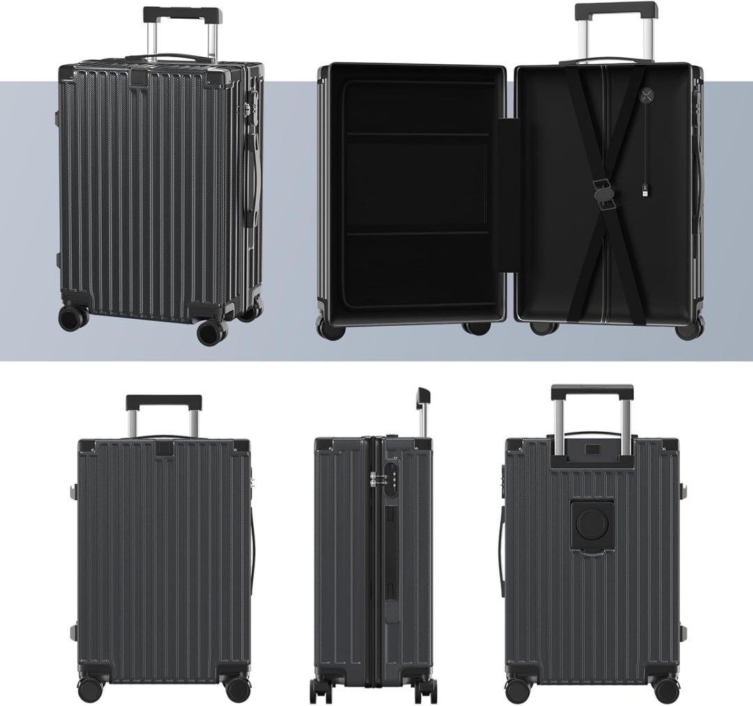 フォロー割適用済み☘️スーツケース 95リットル☘️超軽量 多機能 USBポート