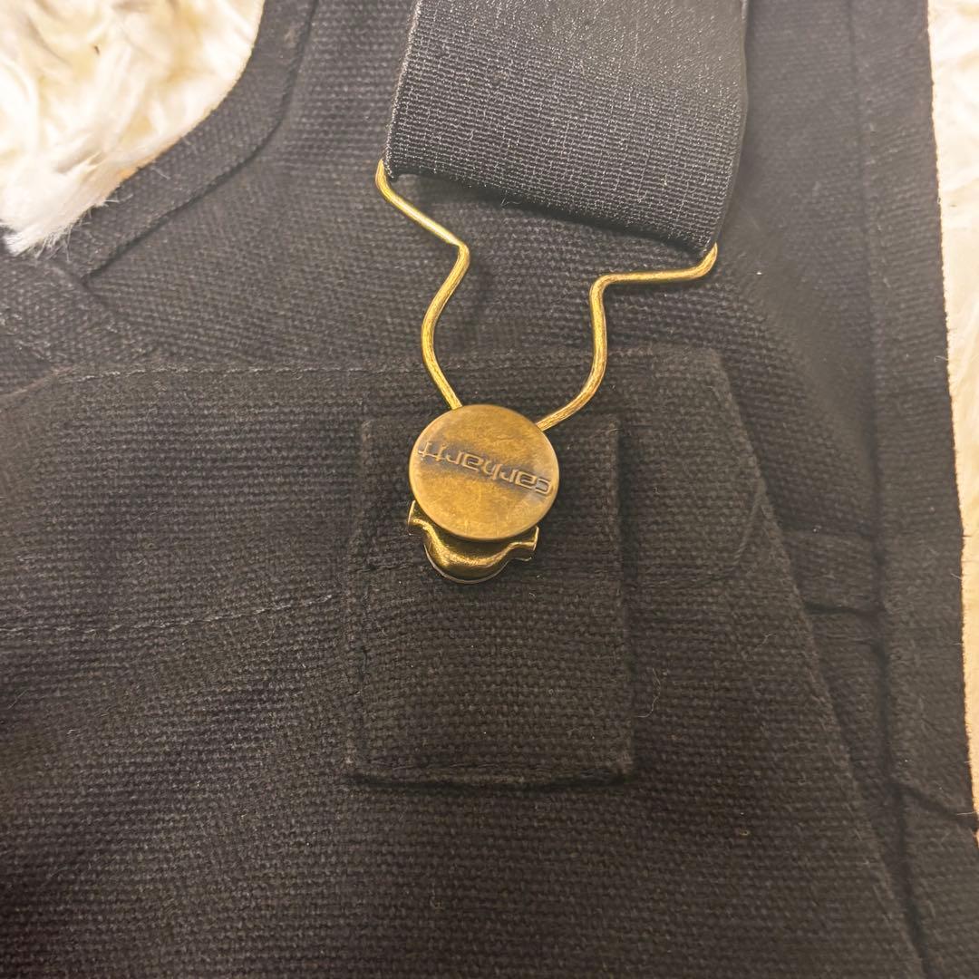 Carhartt カーハート オーバーオール ブラック デニム S