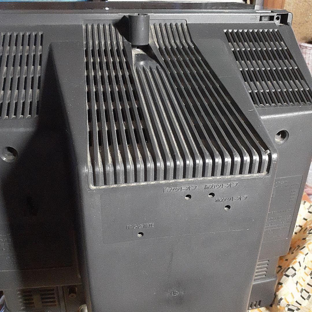 87年製 SONYブラウン管カラーテレビ14型 映像・音声(大小)確認済み