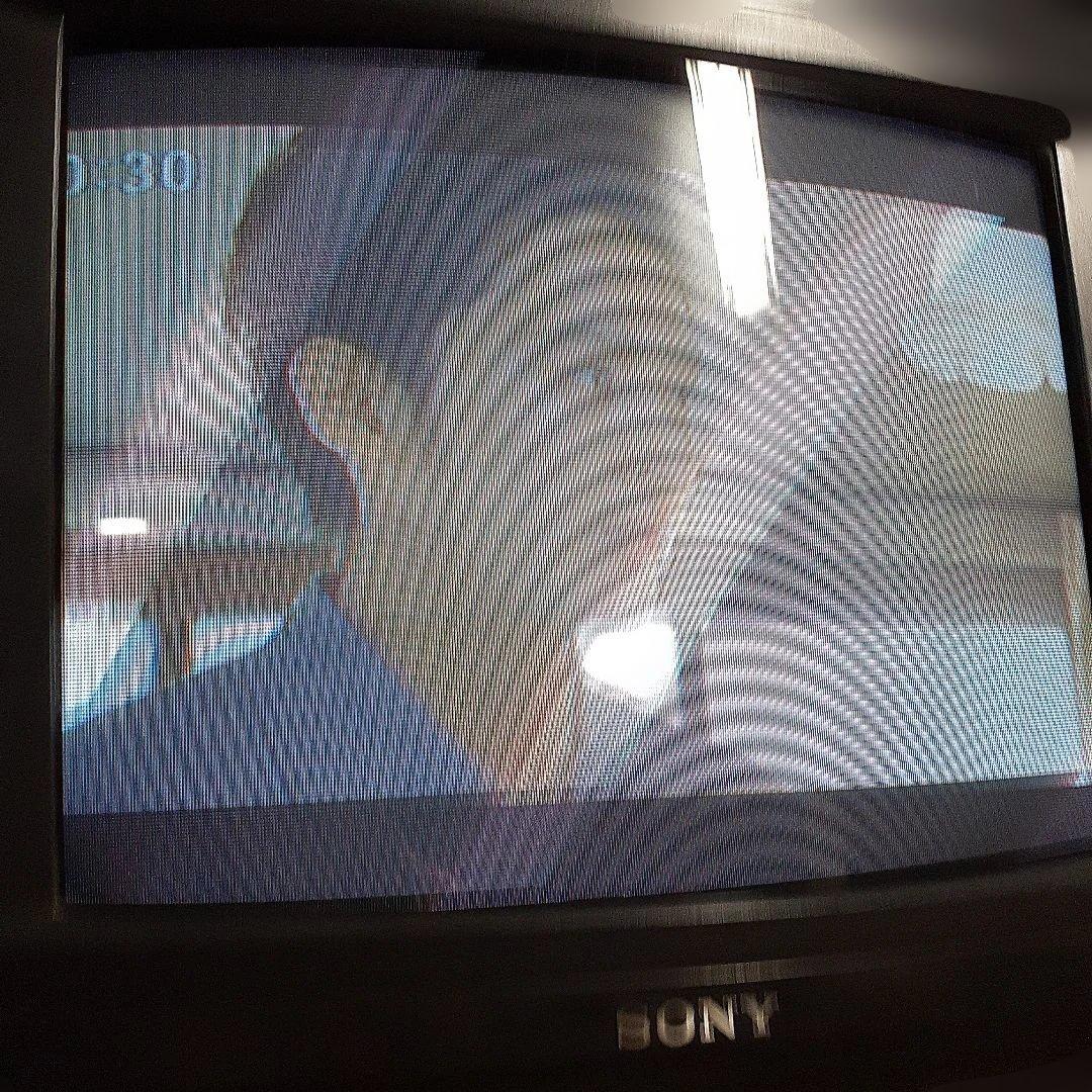 87年製 SONYブラウン管カラーテレビ14型 映像・音声(大小)確認済み