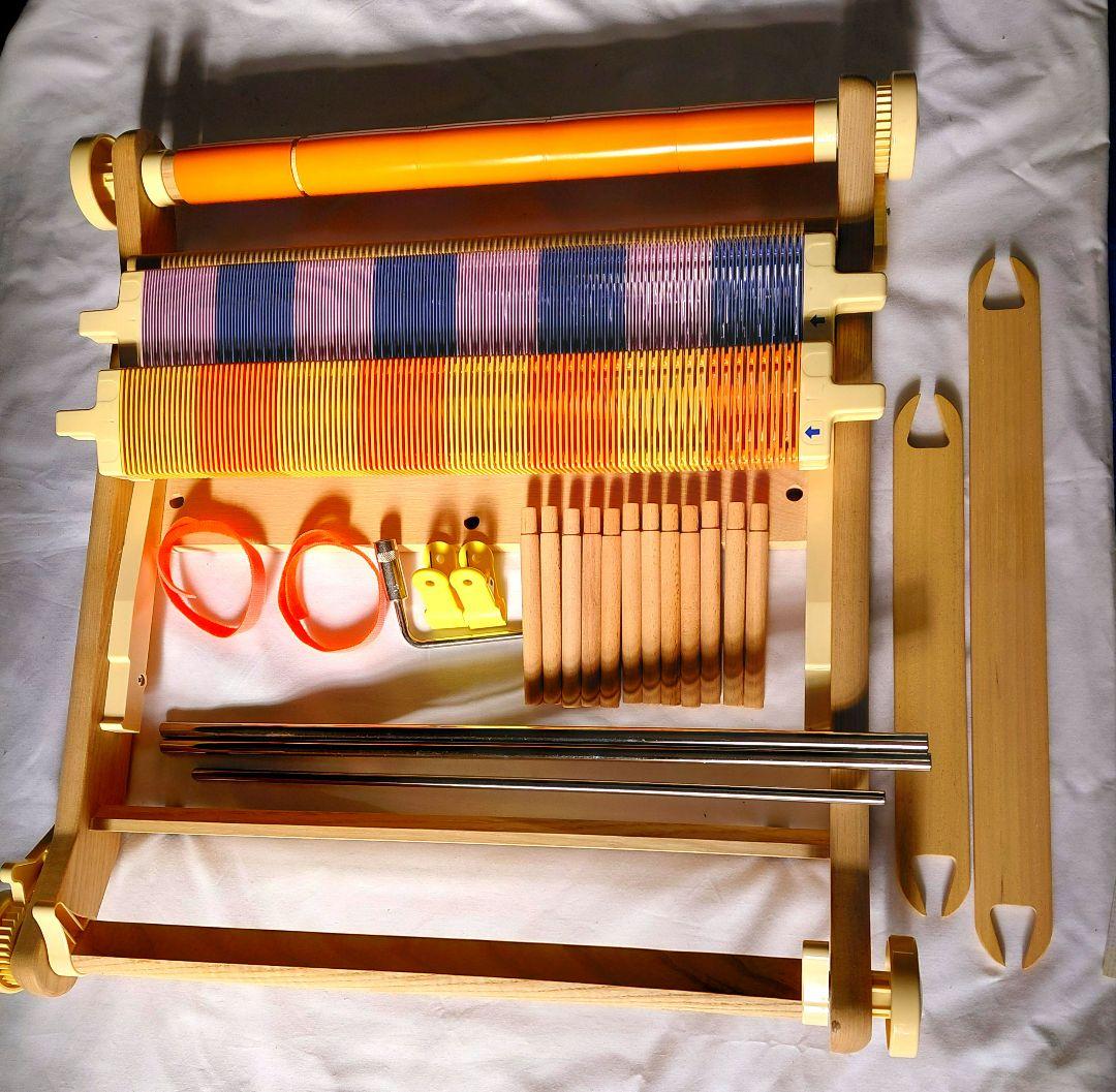 手織り機　クローバー咲きおり40cm　30羽50羽ソウコウ付き　説明書DVD付き